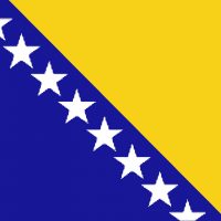 Flagge Bosnien Herzegowina Aufkleber 8 5 X 5 5 Cm Whatabus Shop Whatabus