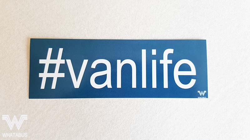 Sticker #vanlife Aufkleber- WHATABUS-Shop - WHATABUS